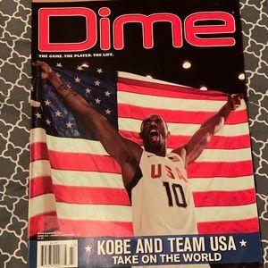 Kobe Bryant Dime Magazine 2008 USA Gold LA Lakers